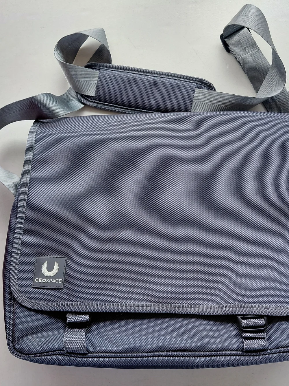 Grey Messenger Bag for Men